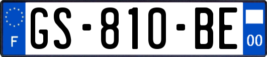 GS-810-BE