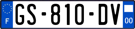 GS-810-DV