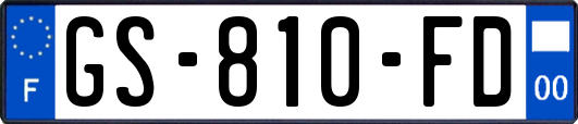 GS-810-FD