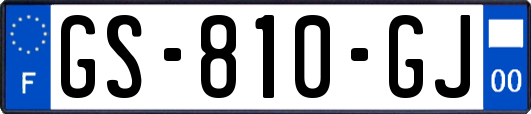 GS-810-GJ