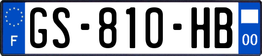 GS-810-HB