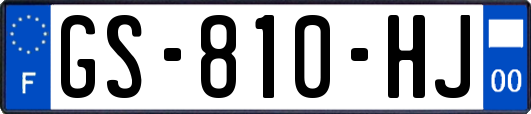 GS-810-HJ