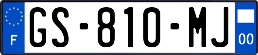 GS-810-MJ