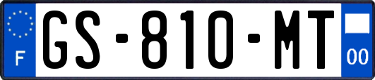 GS-810-MT