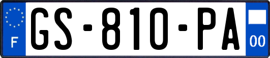 GS-810-PA
