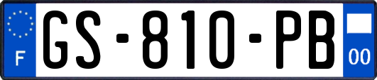GS-810-PB