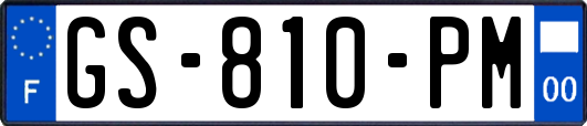 GS-810-PM