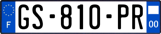 GS-810-PR