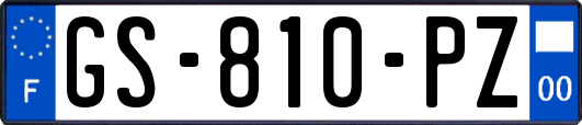 GS-810-PZ