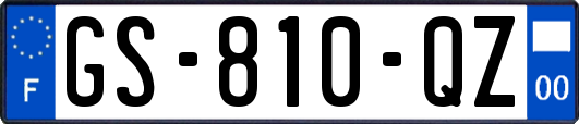 GS-810-QZ