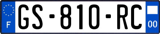GS-810-RC