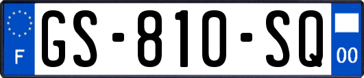 GS-810-SQ