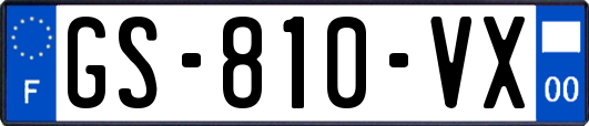 GS-810-VX