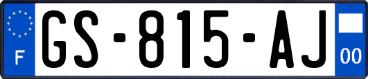 GS-815-AJ