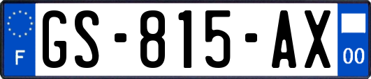 GS-815-AX