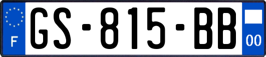 GS-815-BB