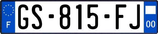 GS-815-FJ