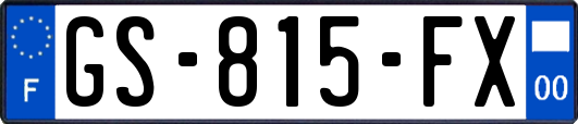 GS-815-FX
