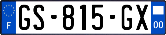 GS-815-GX