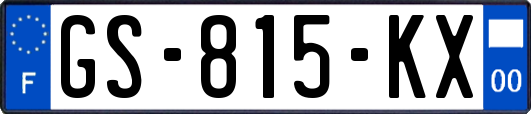 GS-815-KX