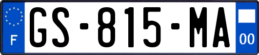 GS-815-MA