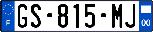 GS-815-MJ