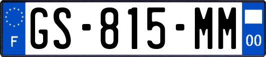 GS-815-MM