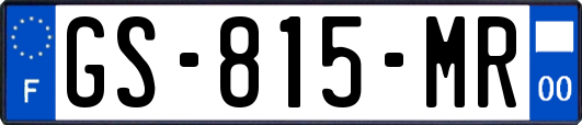 GS-815-MR