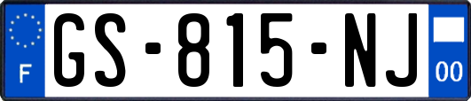 GS-815-NJ