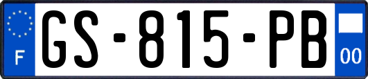 GS-815-PB