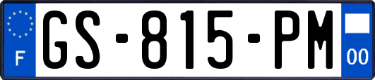 GS-815-PM