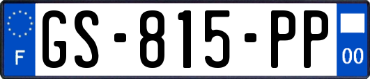 GS-815-PP