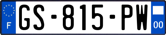 GS-815-PW