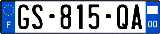 GS-815-QA