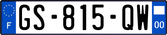 GS-815-QW