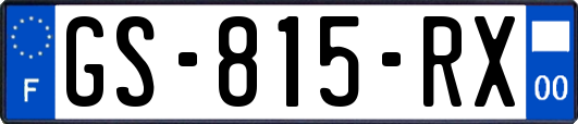GS-815-RX