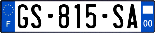 GS-815-SA