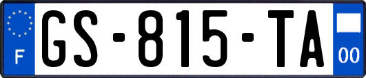 GS-815-TA