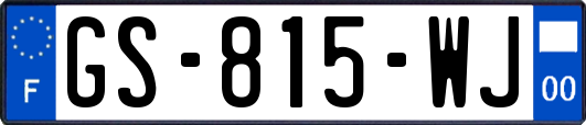 GS-815-WJ