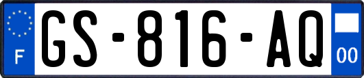 GS-816-AQ