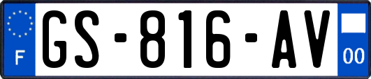 GS-816-AV