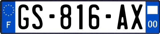 GS-816-AX