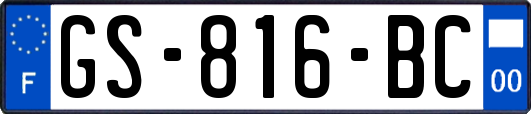 GS-816-BC