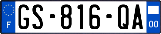 GS-816-QA