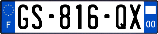 GS-816-QX
