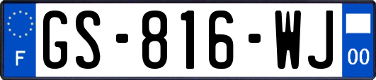 GS-816-WJ
