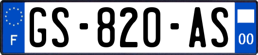 GS-820-AS