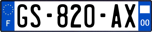 GS-820-AX