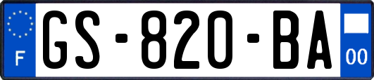 GS-820-BA