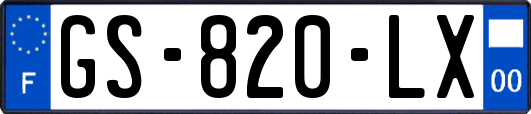 GS-820-LX